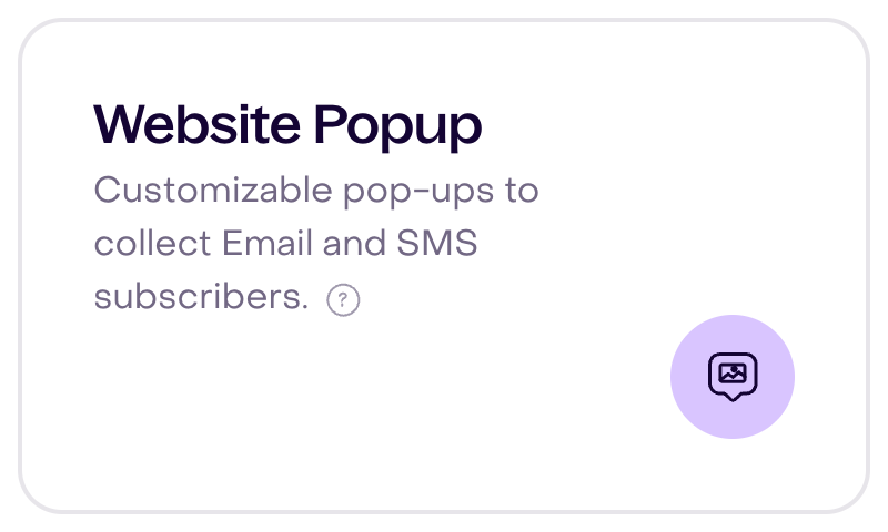 Website Popup